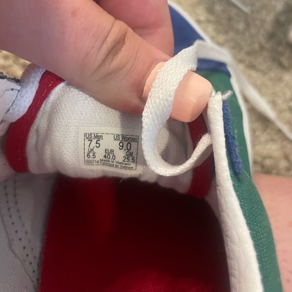 Multi-color Vans - Picture 4 of 5